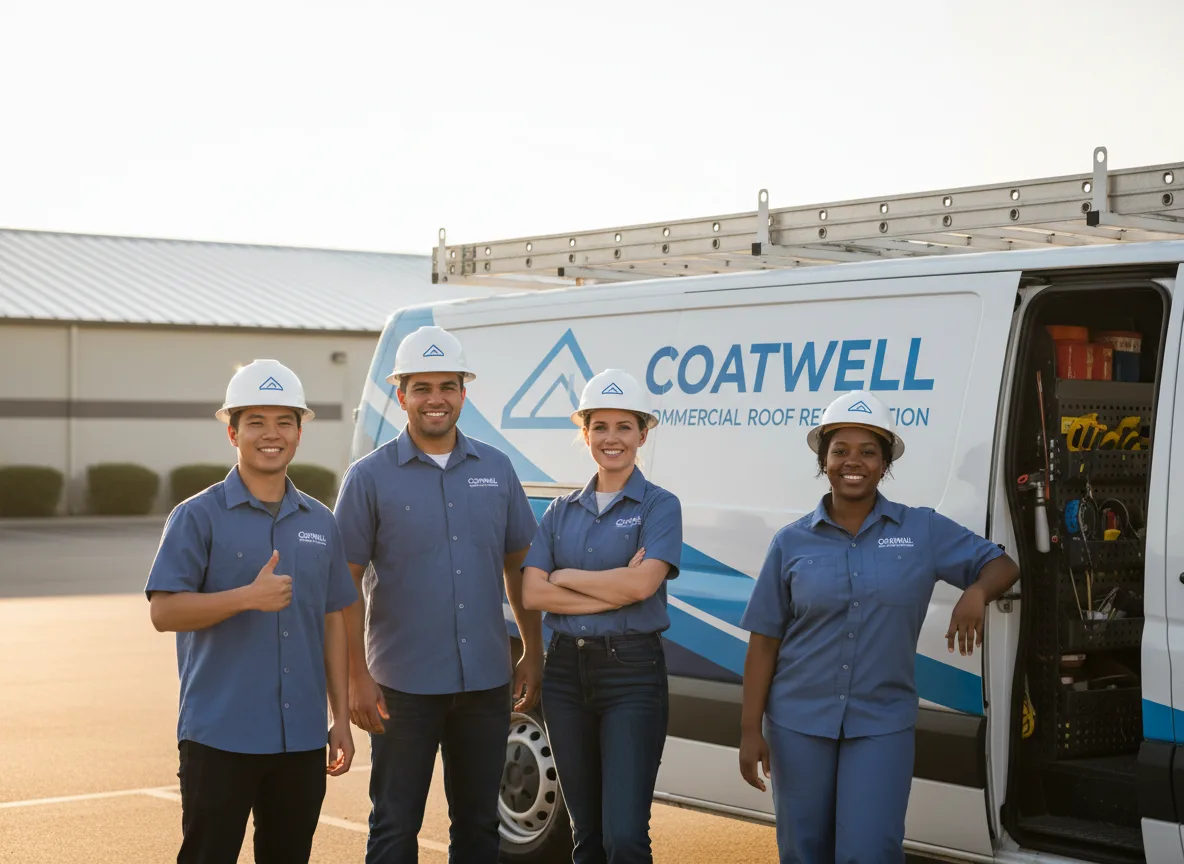 Commercial roof coating company in Midway, TN